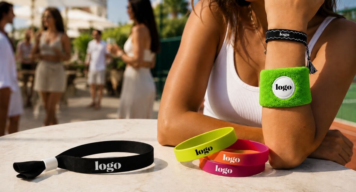 Bracelets évènementiels personnalisés